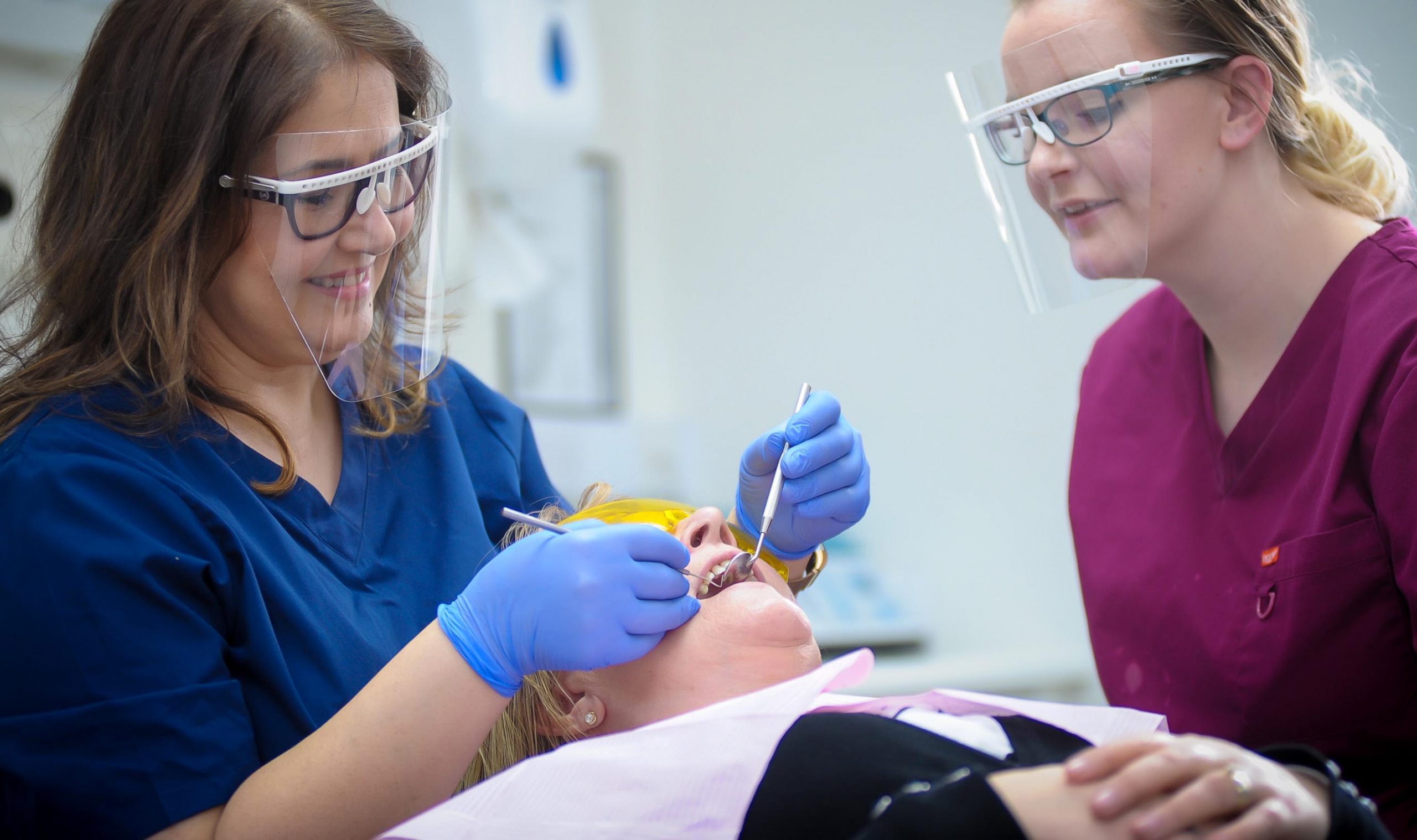treating a dental patient